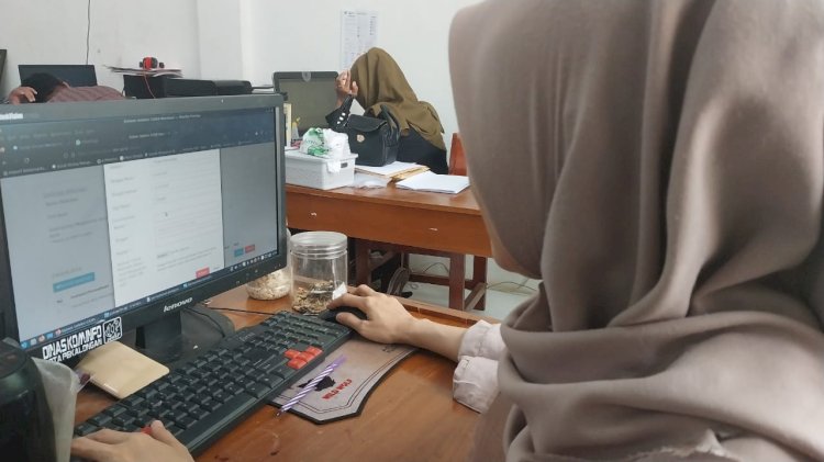 Ilustrasi pelamar mendaftar formasi PPPK Kota Pekalongan