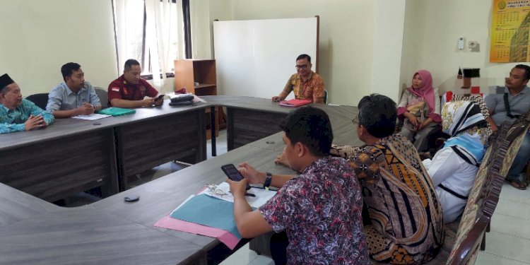 Suasana diversi kasus siswa bacok guru di Pengadilan Negeri Demak, Kamis (19/10). RMOL Jateng