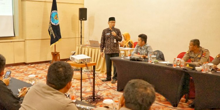  Sekda Adi Waryanto menjadi narasumber Konsolidasi Kebijakan Kotan. RMOL Jateng