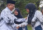 Lailatul Khurriyah, Guru SMP Negeri 1 Salatiga Jadi Petugas Upacara Tertua di Puncak Hari Guru
