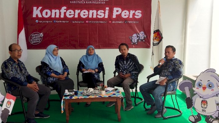KPU Karanganyar umumkan  460 caleg masuk DCT di pemilu legislatif 2024
