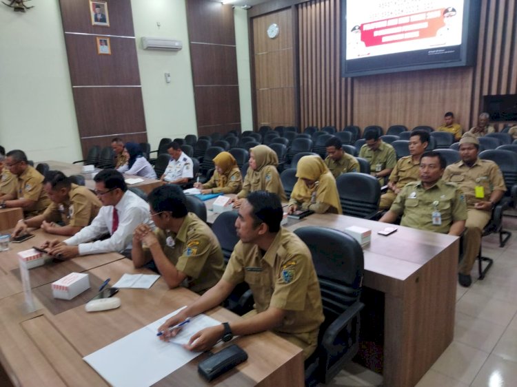 Rapat koordinasi Aksi HAM tahun 2024 di lingkup Kabupaten Demak, di Gedung Bina Praja Kabupaten Demak, Senin (6/11)