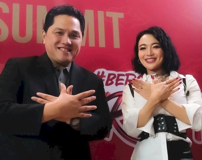Erick Tohir dan Wika Salim