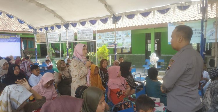 Polisi dan Disdik Blora memberikan pemahaman serta antisipasi bullying siswa