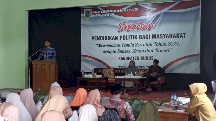 Pendidikan politik bagi masyarakat menjelang Pemilu 2024. RMOL Jateng