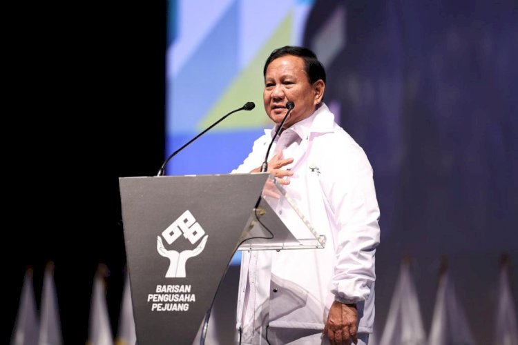 Capres Prabowo Subianto. 