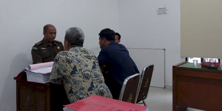 Tersangka diserahkan ke Lapas 2 B Purwodadi untuk menjalani masa tahanan 20 hari. RMOL Jateng 