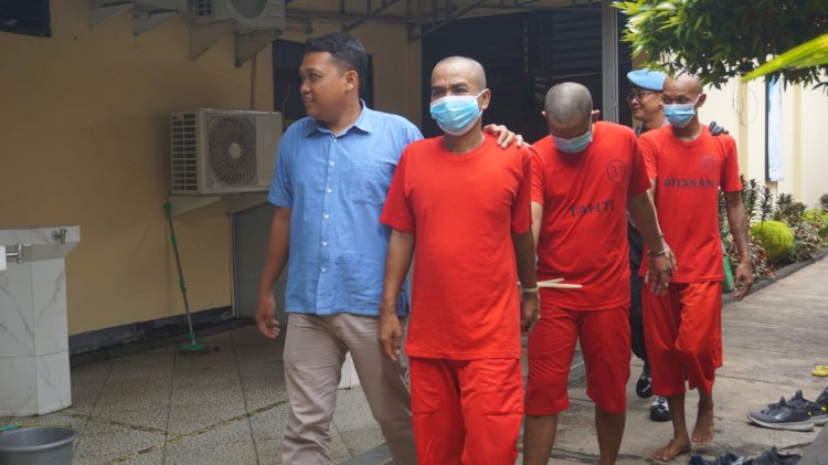 Tiga pengguna sabu diamankan Polres Purbalingga. Ketiganya diamankan di Bobotsari.