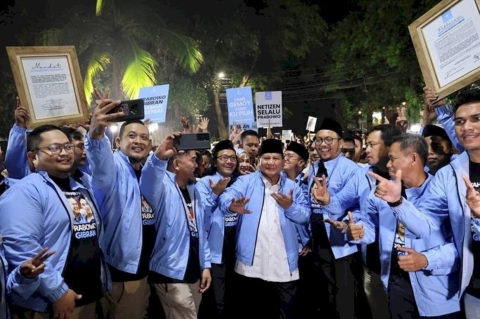 Calon Presiden dan Wakil Presiden 2024 Prabowo Subianto-Gibran Rakabuming Raka. Dok