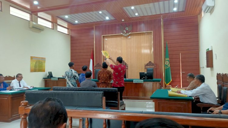 Gugatan sidang praperadilan di Pengadilan Negeri Blora, Kamis (23/11). RMOL Jateng