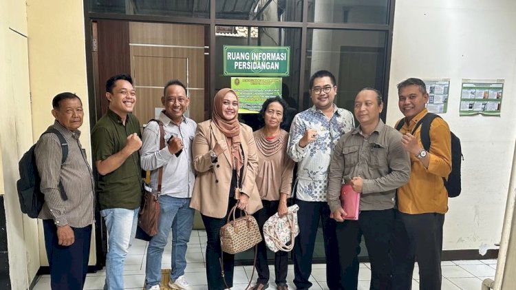 Kuasa hukum Suharti, Dr Aris Septiono, SH dari kantor DPD Ikatan Pengabdian Hukum Indonesia (IKABHI) Jawa Tengah. RMOL Jateng