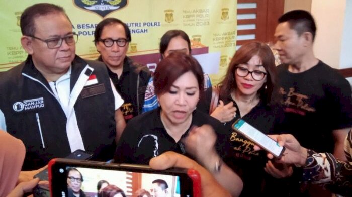 Ketua Umum KBPP Polri Evita Nursanty. RMOL Jateng