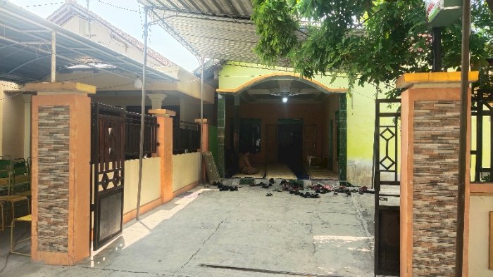 Rumah duka almarhum Wildan di Manggung Cangakan