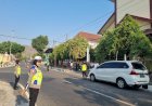 Polwan Cantik Pengamanan Ibadah Gereja Wonogiri