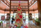 Christmas Culture Lorin Solo Hotel, Pohon Natal dari Kertas Daur Ulang Setinggi 4 Meter