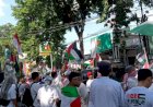 Ratusan Massa Grobogan Gelar Aksi Bela Palestina