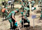 Tanam Ribuan Bibit Pohon, Kasad Pimpin Penghijauan di Gunung Lawu