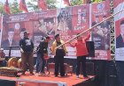 Kelompok Seni, Pedangan Pasar Raya Hingga Dosen Ikutan 'Coblos'  Ganjar-Mahfud di Gedung Korpri Salatiga