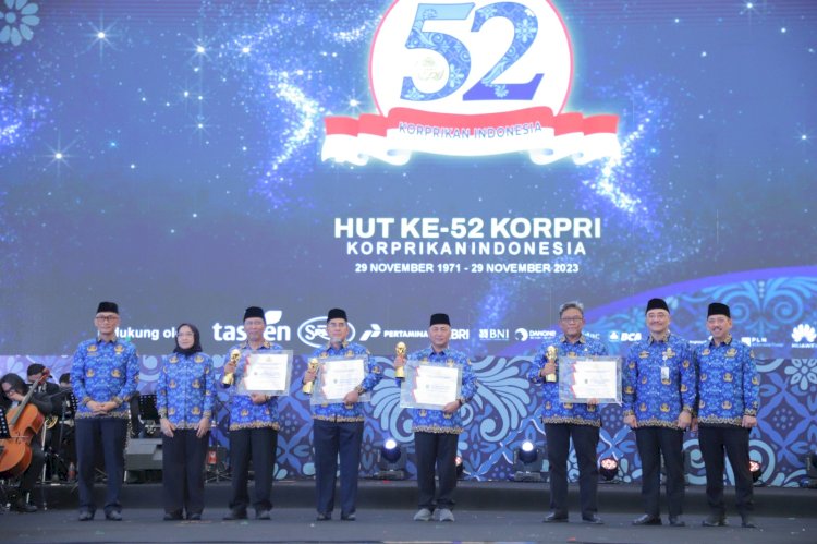 Enam tokoh nasional terima Penghargaan Korpri Award 2023 Kategori Life Time Achievement