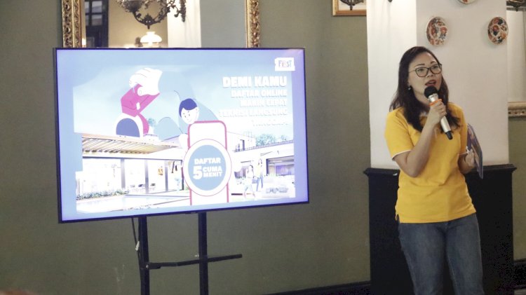 Chief Marketing Officer PT Link Net Tbk,  Santiwati Basuki. Dok