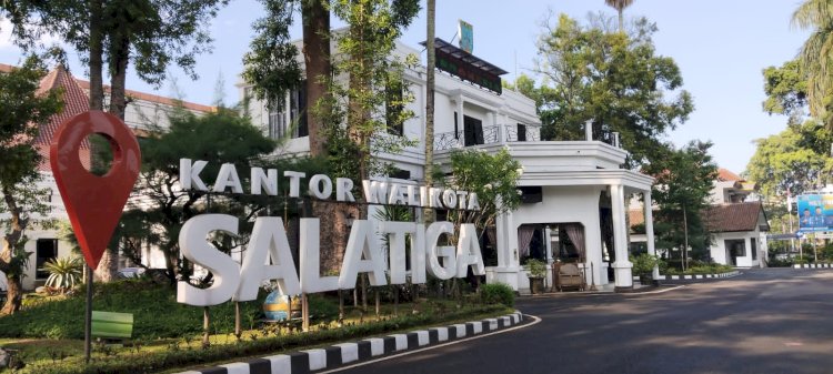 Kantor Walikota Salatiga. Foto : Erna Yunus B.