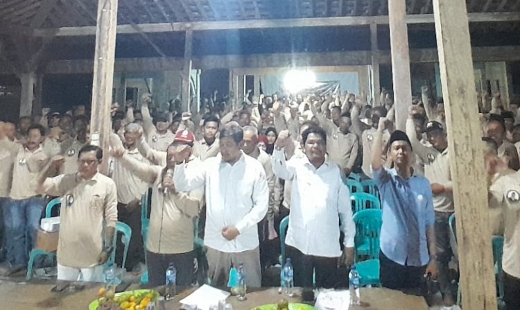 Pelantikan dan konsolidasi Tani Merdeka Kabupaten Pati bersama Ketum Don Muzakir.