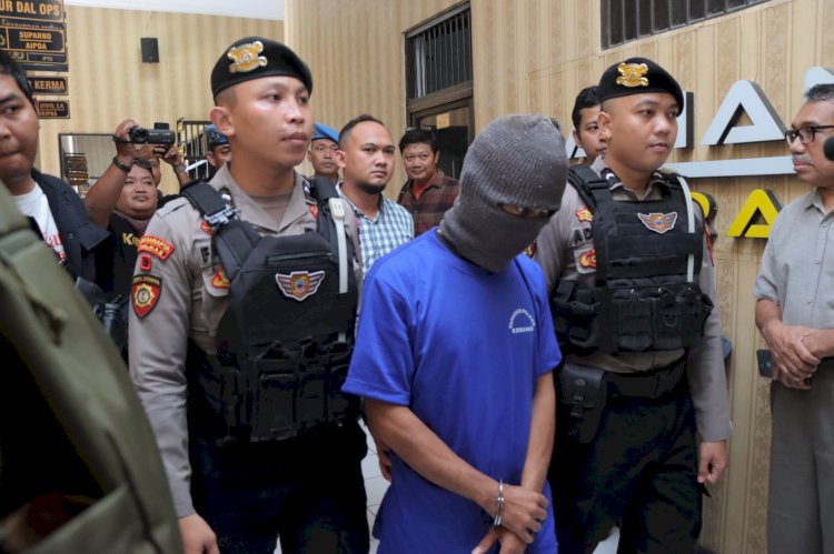 Seorang pemuda residivis kambuhan,  WS (28) warga Desa Lancar, Kecamatan Wadaslintang, Kabupaten Wonosobo, saya digelandang polisi. 