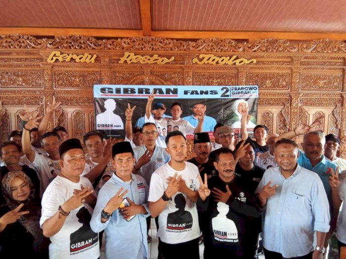 Gibran Fans dukung paslon nomor 2 Prabowo - Gibran. Foto : Dian Tanti