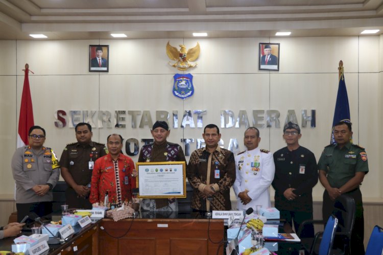 Deklarasi Kota Tegal menjadi Kota Bersih Narkoba.