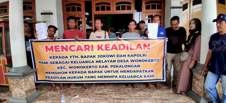 Keluarga Nelayan Yang Divonis Penjara Di PN Pati, Mencari Keadilan Ke Jokowi.