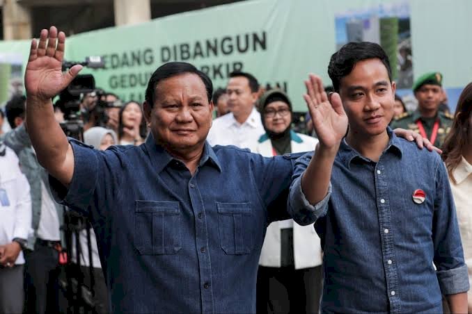 Capres dan Cawapres Paslon Nomor 02, Prabowo-Gibran. Foto: Istimewa