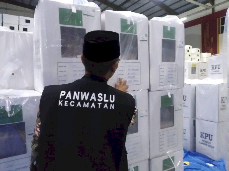 Logistik pemilu Grobogan 2024. RMOLJateng
