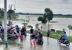 9 Rumah Warga Hanyut Terbawa Arus di Gubug, Grobogan