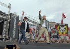 Kampanye Akbar di Simpang Lima Semarang: Mega Nyanyikan Lagu Cinta Hampa, Mahfud Ajak Massa Bersholawat Jibril