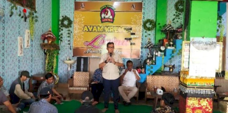 Sosialisasi caleg kepada beberapa komunitas di Karanganyar. RMOL Jateng