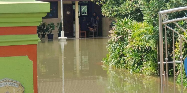 Kondisi SDN 1 Getasrejo terdampak banjir. RMOL Jateng