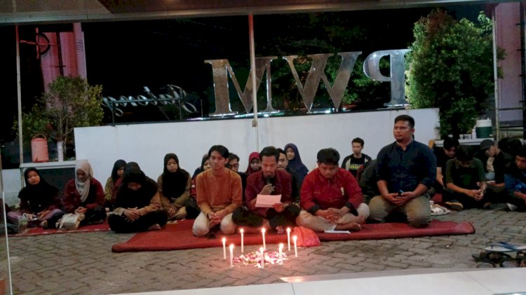 Angkatan Muda Muhammadiyah Menyatakan Pendirian dan Sikap Mereka Dalam Menjaga Pemilu 2024 Agar Etis, Bersih, Transparan dan Akuntabel. Foto: Istimewa/RMOLJateng