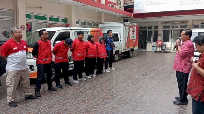 PMI Solo kirim bantuan tim medis dan logistik ke Demak. Dian Tanti/Dok.RMOLJateng
