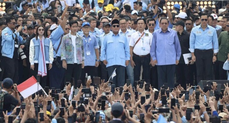 Pasangan Calon Presiden (Capres) Dan Calon Wakil Presiden (Cawapres), Prabowo Subianto Dan Gibran Rakabuming Raka. Foto: Dokumentasi/Istimewa