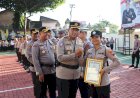 Kapolres Wonogiri Beri Penghargaan kepada Personel Berprestasi