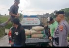 Peduli Korban Tanah Longsor: Polsek Cepogo Salurkan Bantuan