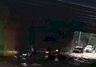 Terowongan Arteri USM Banjir, Pagi Ini Para Pengendara Nekat Terjang Genangan