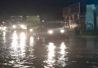 Bak Jalur Neraka, Jalan Purwodadi - Blora Macet Satu Kilometer Akibat Banjir