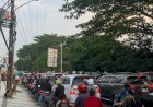 Sampangan Sore Hari Macet, Masyarakat Ramai Berburu Takjil Buka Puasa