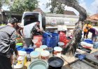 Antisipasi DBD, PMI Disinfektan Dan Pengurasan Sumur Serta Air Bersih Warga Purwodadi