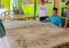 Al Quran Raksasa Dan Kiswah Ka'bah Ada Di Ponpes Nurul Huda Sragen