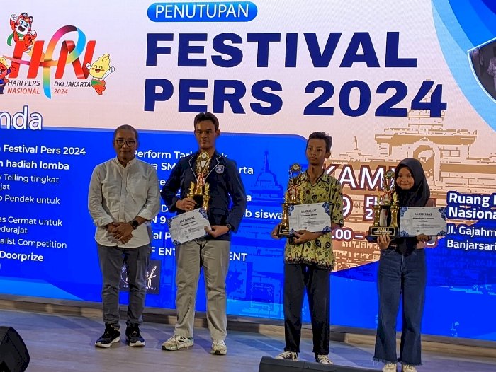 Aji Muhammad Raihan Raih Juara 1 Story Telling Yang Digelar Di Monumen Pers Nasional (Monpers). Foto: Dian Tantri Burhani/RMOLJateng