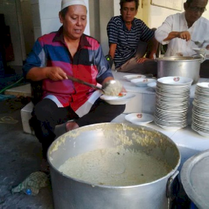 Bubur Samin, kuliner khas Banjar yang banyak diburu saat bulan Ramadan. Dian Tanti/Dok.RMOLJateng