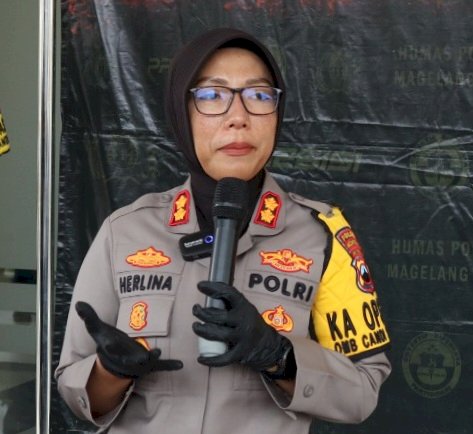 Kapolres Magelang Kota AKBP Herlina. Istimewa/RMOLJateng