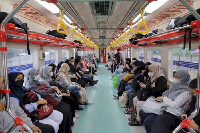 Perjalanan KRL Commuter Line Yogyakarta. Dok.PT KAI